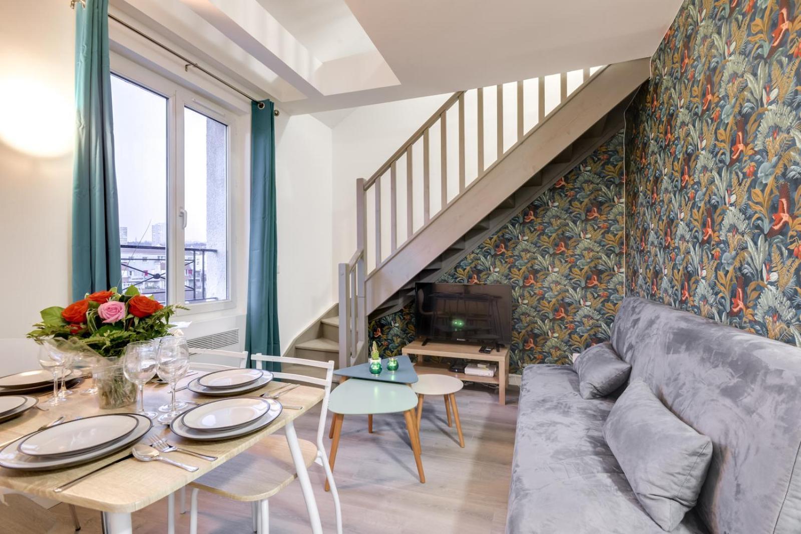 805 Suite Amazing - Superbe Duplex Bagnolet Exteriör bild